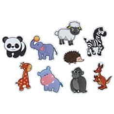 Nobo Kids Vodne nastavljive kopalne kadi iz pene Animals Puzzle