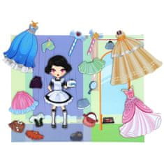 Nobo Kids Magnetna sestavljanka Dressing Doll Puzzle 58 kosov