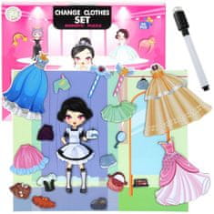 Nobo Kids Magnetna sestavljanka Dressing Doll Puzzle 58 kosov