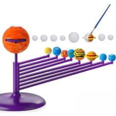Nobo Kids 3D LED planeti sončni sistem DIY projektor