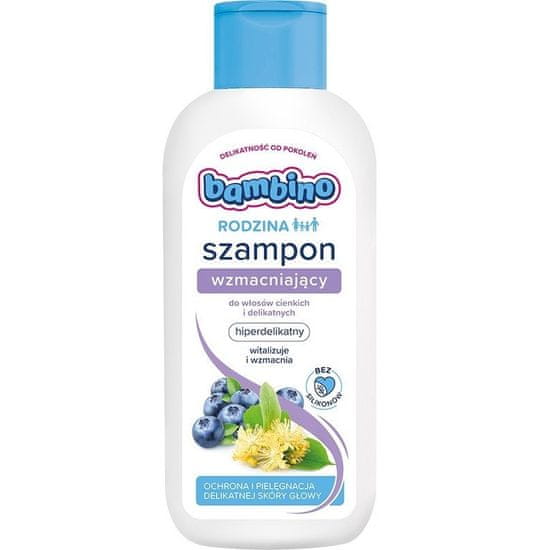 shumee Družinski krepilni šampon za tanke in občutljive lase 400 ml