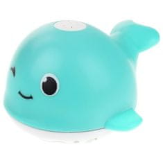 Nobo Kids Whale Fountain, ki bruha kopalno vodo - modra