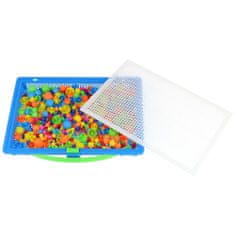 Nobo Kids Mosaic Puzzle gobe Puzzle žebljički v kovčku