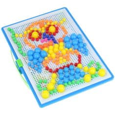 Nobo Kids Mosaic Puzzle gobe Puzzle žebljički v kovčku