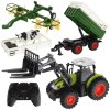 Traktor s prikolico na daljinsko upravljanje