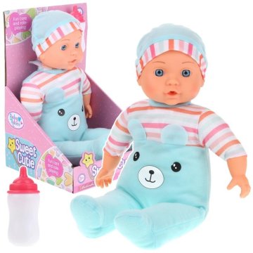 Nobo Kids Interaktivna steklenička Baby Doll Cuddly Talks