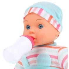 Nobo Kids Interaktivna steklenička Baby Doll Cuddly Talks