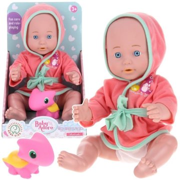 Nobo Kids Punčka za kopalno kad Kopalni plašč Dinozaver