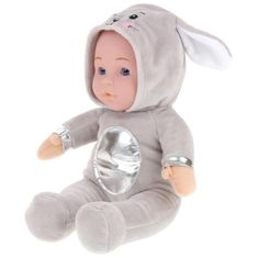 Nobo Kids Baby Doll Mehki ljubki zajček za spanje
