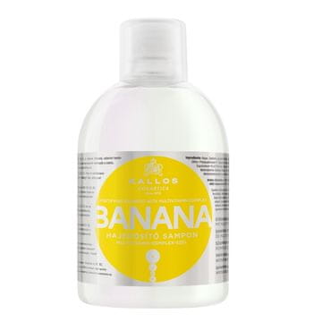 shumee KJMN Banana Fortifying Shampoo krepilni šampon za lase z multivitaminskim kompleksom 1000 ml