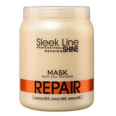 shumee Sleek Line Repair Mask svilena maska za poškodovane lase 1000 ml