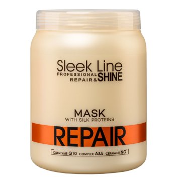 shumee Sleek Line Repair Mask svilena maska za poškodovane lase 1000 ml