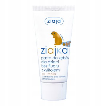 shumee Ziajka zobna pasta za otroke brez fluorida s ksilitolom 50 ml