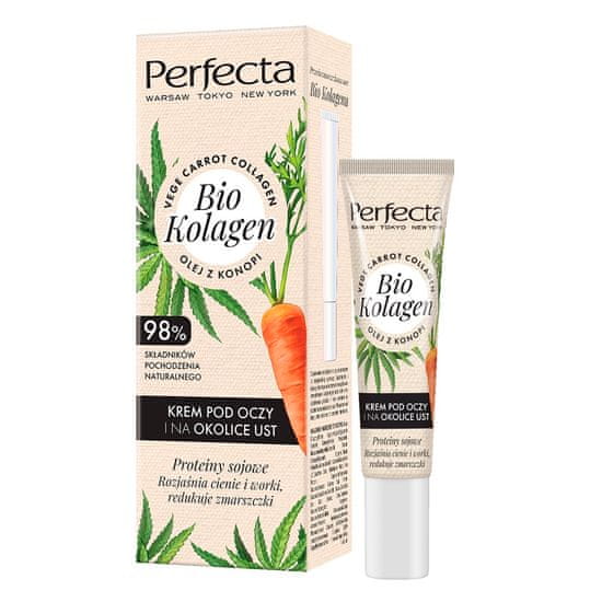shumee Bio Collagen krema za predel okoli oči in ustnic 15 ml