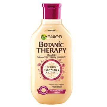 shumee Botanic Therapy šampon za oslabljene in lomljive lase Castor Oil and Almond 400 ml