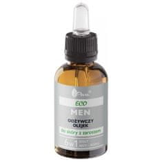 Ava Eco Men negovalno olje za brado 30 ml škatla