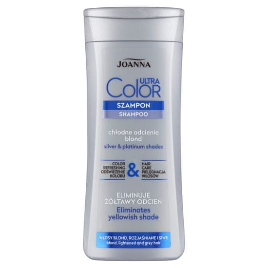 shumee Ultra Color System šampon za platinast odtenek za blond in posvetljene lase 200 ml