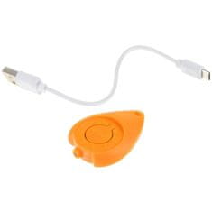 Nobo Kids Flying Ball Ufo Shining Ball Boomerang rdeče barve