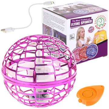 Nobo Kids Flying Ball Ufo Shining Ball Boomerang roza