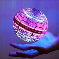 Nobo Kids Flying Ball Ufo Shining Ball Boomerang rdeče barve