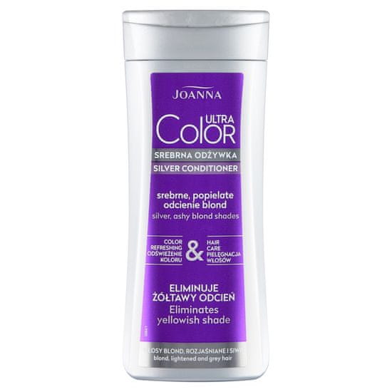 shumee Ultra Color srebrni balzam za lase srebrno pepelnato blond odtenki 200 g