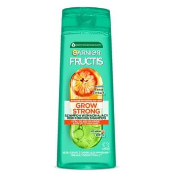 shumee Fructis Grow Strong Orange krepilni šampon za tanke lase nagnjene k izpadanju 400 ml