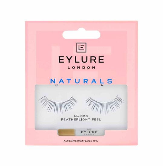 shumee Naturals Lashes umetne trepalnice z lepilom naravni učinek št. 020