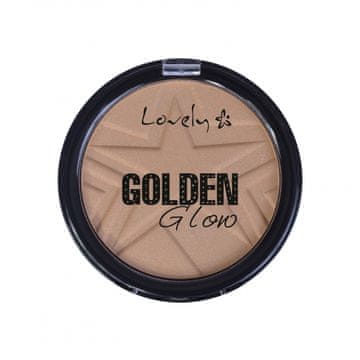 A LITTLE LOVELY CO. Puder za obraz Golden Glow, hipoalergen, št. 04 10 g