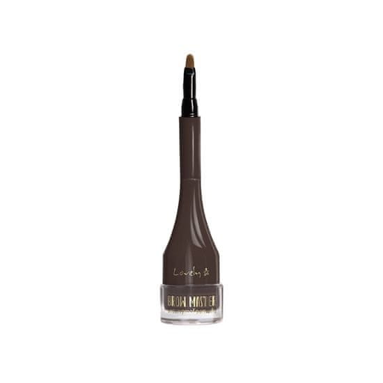 shumee Vodoodporna pomada za obrvi Brow Master Waterproof Pomade 02 Dark Brown