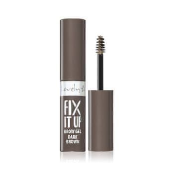 shumee Fix It Up Brown Gel Temno rjav gel za fiksiranje obrvi