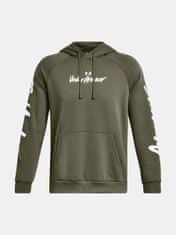 Under Armour Pulover UA Rival Fleece Graphic HD-GRN S