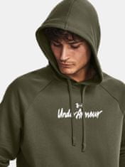 Under Armour Pulover UA Rival Fleece Graphic HD-GRN S