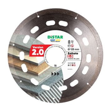 DISTAR Diamantna plošča Esthete 2.0 125*1.1*6*22.23 - TD-DI 2872