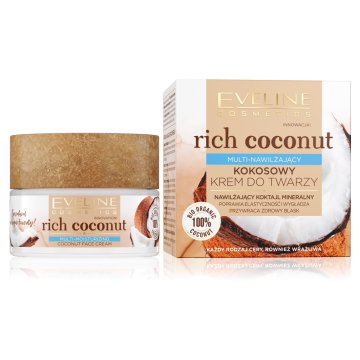 shumee Rich Coconut multi-vlažilna kokosova krema za obraz 50 ml