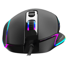 Modecom Volcano Veles RGB M-MC-VELES-100 črna igralna miška