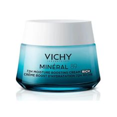 Vichy Hydra krema za kožo z bogato teksturo Minéral 89 (72H Moisture Boosting Cream Rich) 50 ml