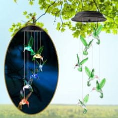 HOME & MARKER® Solarna svetilka z visečimi pticami | SOLARBIRD