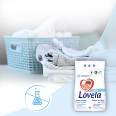 Lovela Baby pralni prah, 4,1 kg/41 pranj, belo perilo