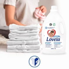 Lovela Baby tekoči detergent, 2,9 l/32 odmerkov pranj, belo perilo