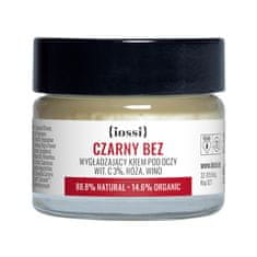 shumee Črni bezeg gladilna krema za oči vitamin C 3% & rose & wine 15 ml