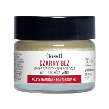 shumee Črni bezeg gladilna krema za oči vitamin C 3% & rose & wine 15 ml