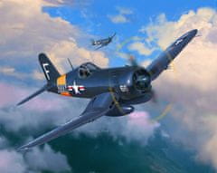 Revell maketa-miniatura F4U-4 Corsair • maketa-miniatura 1:72 starodobna letala • Level 3