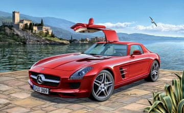 Revell maketa-miniatura SET Mercedes SLS AMG • maketa-miniatura 1:24 novodobni avtomobili • Level 4