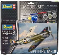 Revell maketa-miniatura SET Spitfire Mk.II • maketa-miniatura 1:72 starodobna letala • Level 3