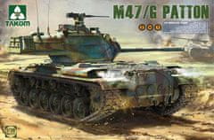 Takom maketa-miniatura US Medium Tank M47-G 2 in 1 • maketa-miniatura 1:35 tanki in oklepniki • Level 5