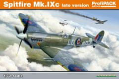 EDUARD maketa-miniatura Spitfire Mk.IXc pozna verzija ProfiPACK • maketa-miniatura 1:72 starodobna letala • Level 4
