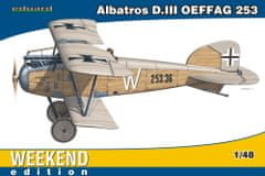 EDUARD maketa-miniatura Albatros D.III OEFFAG 253 • maketa-miniatura 1:48 starodobna letala • Level 3