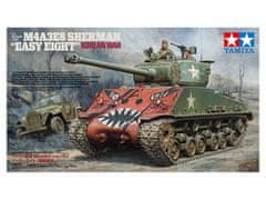 Tamiya maketa-miniatura M4A3E8 Sherman "Easy eight" Korejska vojna • maketa-miniatura 1:35 tanki in oklepniki • Level 4