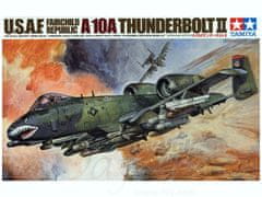 Tamiya maketa-miniatura U.S.A.F. Fairchild Republic A-10a Thunderbolt II • maketa-miniatura 1:48 novodobna letala • Level 4