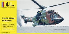 Heller maketa-miniatura Aerospatiale Super Puma AS 332 M1 (SLOVENSKA VOJSKA) • maketa-miniatura 1:72 helikopterji • Level 3